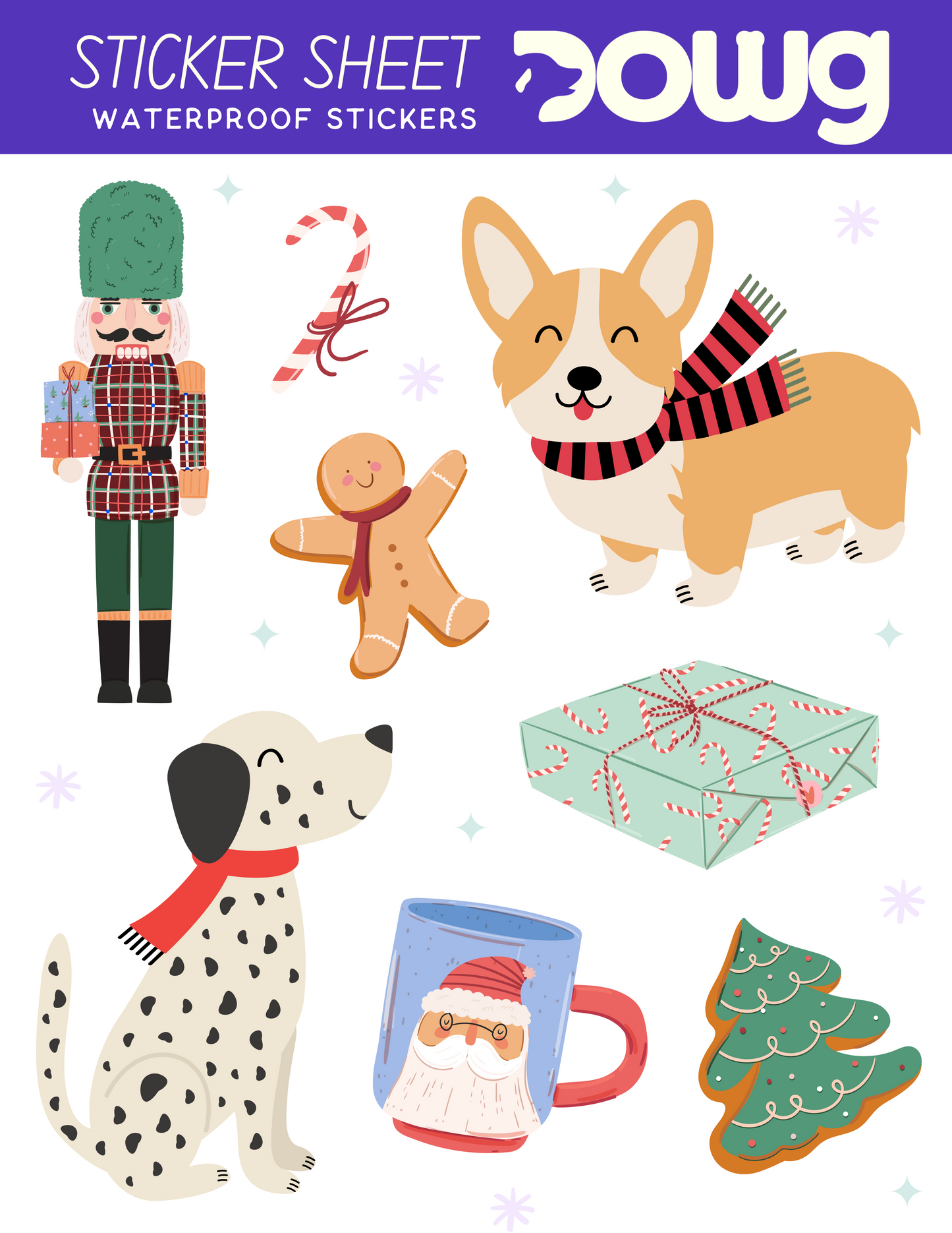 Christmas Sticker Sheet